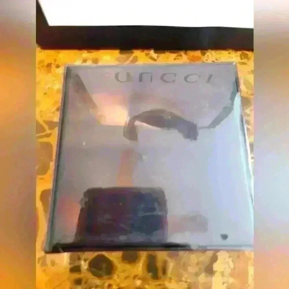 GUCCI METAL FLORAL DOUBLE MIRROR - Picture 3 of 4